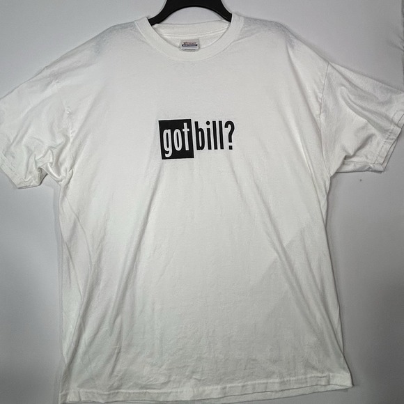 Hanes Other - Vintage 90s Got Bill Bill Clinton Parody T Shirt XL Hanes Heavyweight Ironic